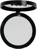 Milani translucent pressed powder open packaging showcasing the micro-fine texture