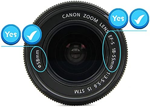 Huipuxiang replacement camera cap with elastic leash keeper cord attached