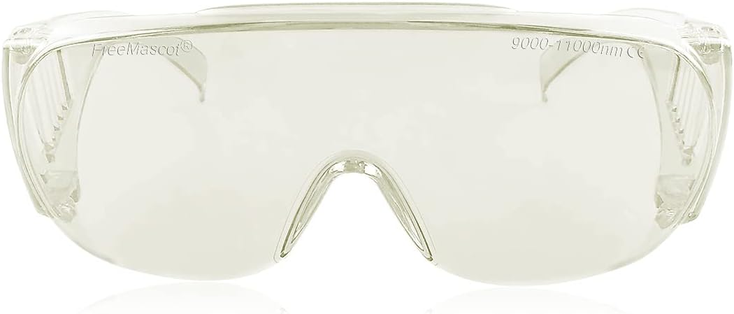 FreeMascot OD 6+ 9000nm-11000nm / 10600nm Wavelength CO2 Laser Safety Glasses - Image 10