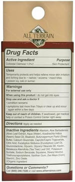 Two fluid ounce travel size tube of paraben free anti itch skin protectant cream