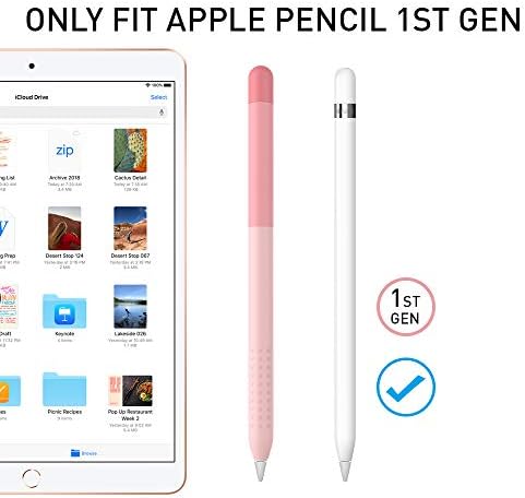 Delidigi protective pencil accessories showing the comfortable anti slip grip texture