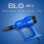 BLO Car Dryer AIR S blue handheld blower detailing side mirrors