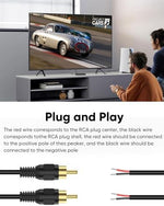 CableCreation 20AWG audio repair cord set