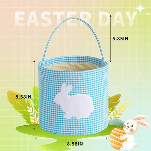 Close up of the durable cotton handle on the Embrunioice blue festive tote