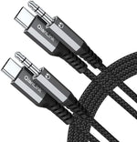 Close up of USB-C and 3.5mm connectors