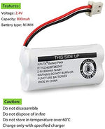 Kruta rechargeable landline battery pack with two pin connector wire detail.