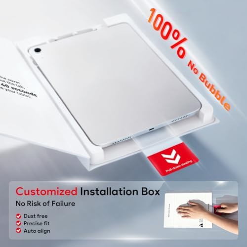iPad 10th and 11th generation screen protector anti-scratch test