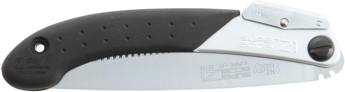 Silky Super Accel 210 blade and locking mechanism
