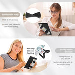 MoKo lightweight hand strap showing close up detail of the anti slip silicone coated jaws