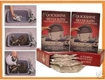 Quickshine silver cleaning sachets for effortless jewelry and silverware restoration