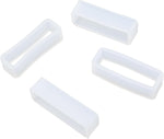 Honbay 4PCS 18mm Rubber Replacement Watch Band Loops Silicone Watch Strap Keeper Retainer Holder Ring - Image 9