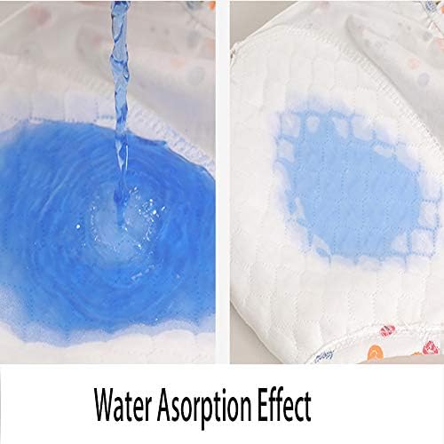 Absorbent lining overview of USA imported baby diaper pants alternative for potty learning.