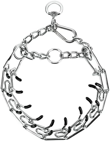 Dog Pinch Collar, Adjustable Quick Release Choke Training Collar, Stainless Steel Prong Collar for Large Medium Small Dogs - Image 2