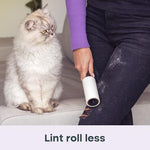 Authentic Uproot Clean imported laundry sheets for dog and cat fur control