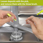 Using Klizdum dishwasher brush on appliance water jets