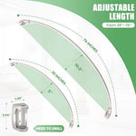 Rust proof stainless steel construction of Haryaers shower rod