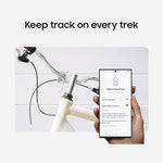 Samsung Galaxy SmartTag2 wireless location device emphasizing IP67 water resistance rating