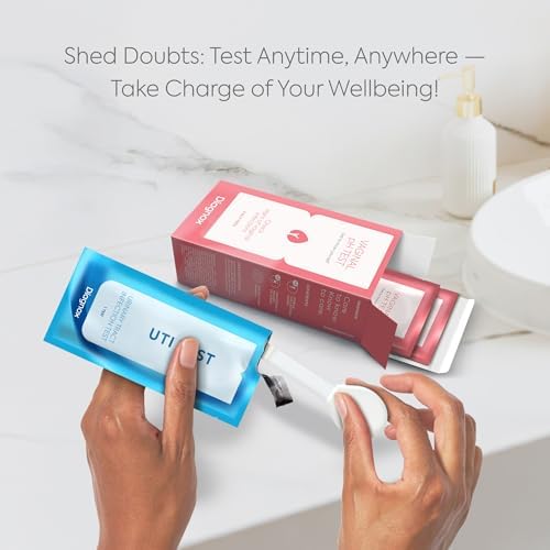 Diagnox UTI Test & Vaginal pH Test Bundle – Clinical Grade Accuracy – 3 UTI Test Strips & 3 Vaginal pH Test Strips for Women – UTI, BV, pH Balance and Yeast Infection Test Kit - Image 8