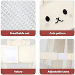 Corstae bunny design baby head protector in packaging