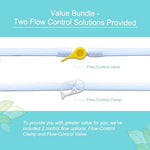 Eukeston medical grade silicone hose displayed with its packaging for colon cleansing.
