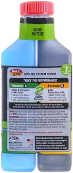 Dual chamber bottle of Bar's Leaks carbon fiber formula engine coolant treatment