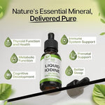 Benevolent Nourishment Potassium Iodide vegan supplement bottle closeup