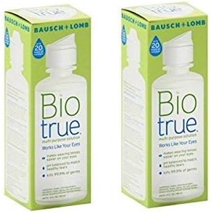 Bausch + Lomb Biotrue Multi-Purpose Solution 2 Fluid Ounce travel size bottles for contact lens care