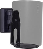 Sanus premium speaker mount demonstrating the inverted upside down installation method