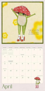 The Little Frog's Guide to Self-Care Mini Wall Calendar 2026 - Image 5