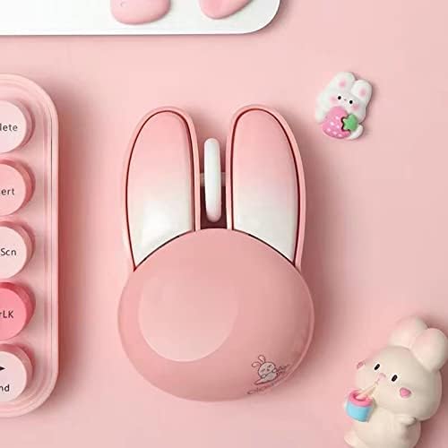 Lomiluskr 2.4G wireless kids mouse showing the bottom battery compartment and optical sensor location