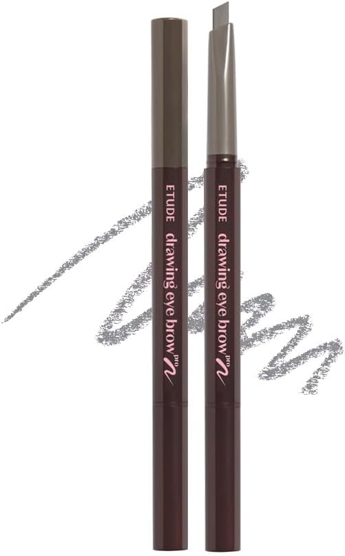 ETUDE Drawing Eye Brow, Eyebrow Pencil, Microblading, Long Lasting, Soft Textured Natural Daily Look, Korean Makeup, Beauty, Brown (0.008 Ounce) - Image 14