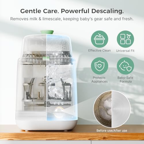 Momcozy descaling tablets for kleanpal pro bottle washer