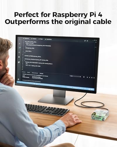Silkland display cord setup illustrating bi-directional connection between devices