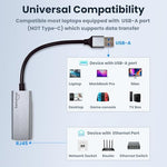 Internal build illustration highlighting the heat-dissipating capabilities of the aluminum network adapter.