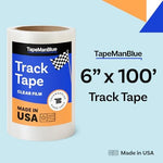 TapeManBlue car protector film roll showing the six inch width dimension