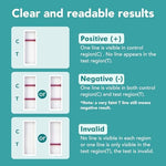 Easy@Home THC test strips container and foil packaging