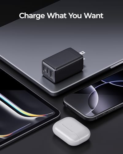 Wegear premium travel friendly fast charger packaging and design view.