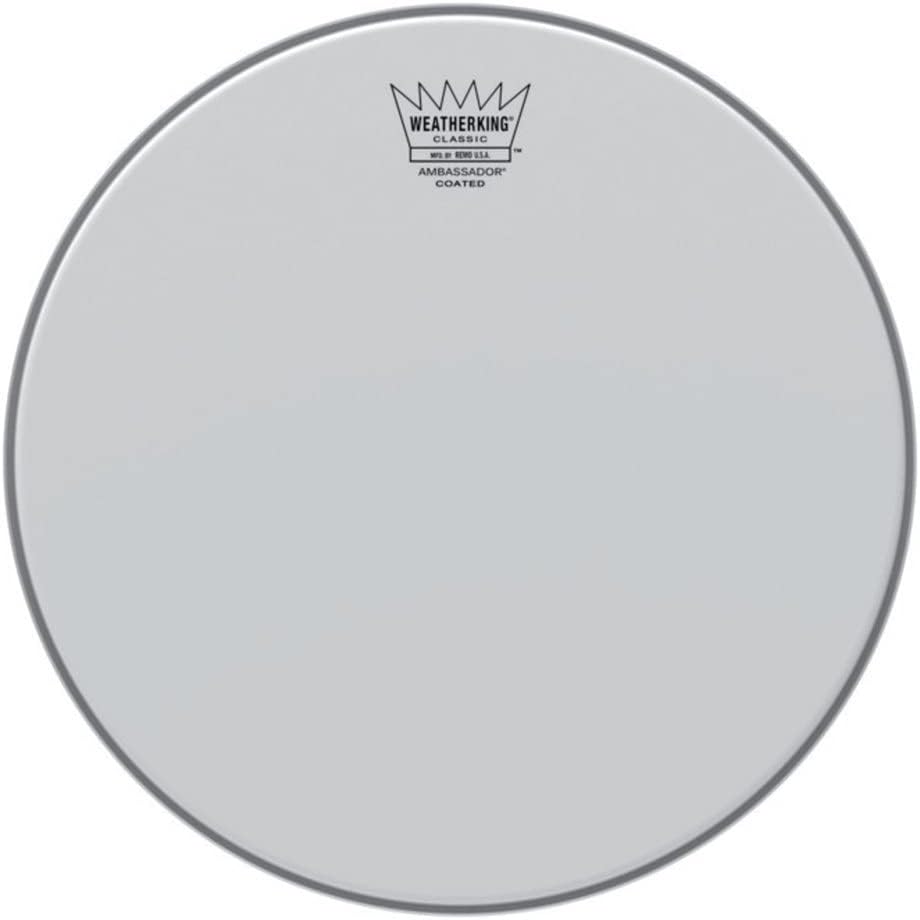 Remo 13 inch vintage drum head flesh hoop detail