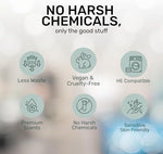 Premium organic ingredients dryer sheets for clothes static control.