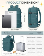 Coofay laptop backpack displaying the 180 degree flat opening design
