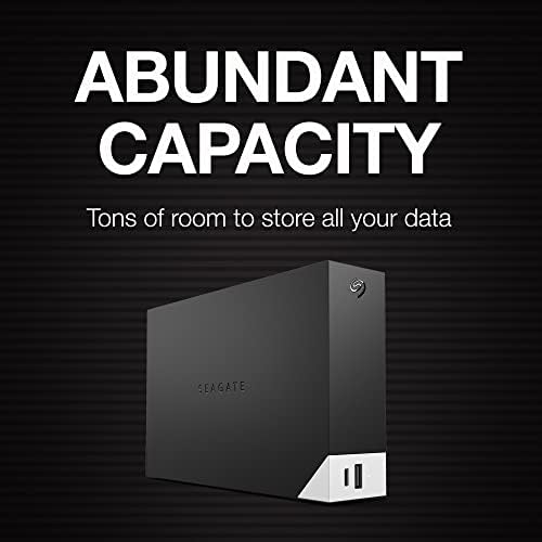 Seagate password protected 16TB external desktop hard disk with hardware encryption features
