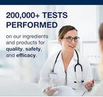 Metagenics antioxidant heart support softgels dietary supplement side panel showcasing nutritional information.