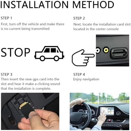 Stacool navigation SD card showing GM5T-19H449-AJ part number