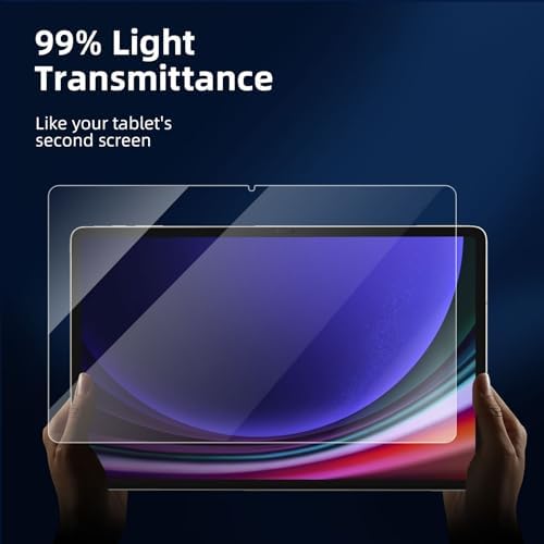 Close up of 0.33mm tempered glass edge for Samsung Galaxy Tab