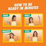 Batiste tropical dry shampoo lifestyle application