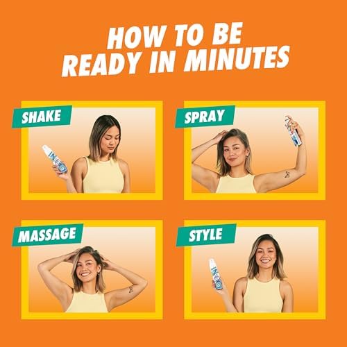 Batiste tropical dry shampoo lifestyle application