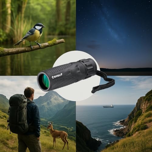 Barska Blackhawk monocular diamond texture rubber grip