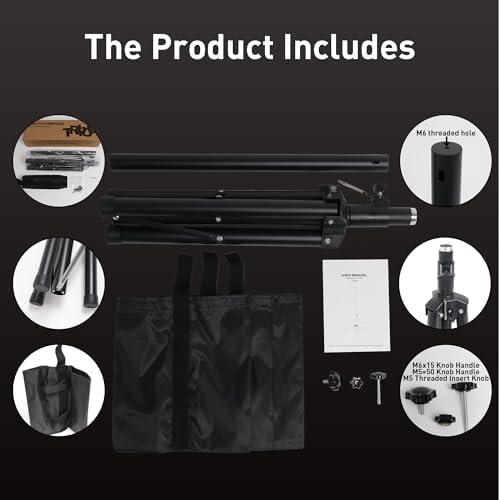 PowerScale weather resistant black powder coated tripod base close up showcasing the secure locking mechanisms.