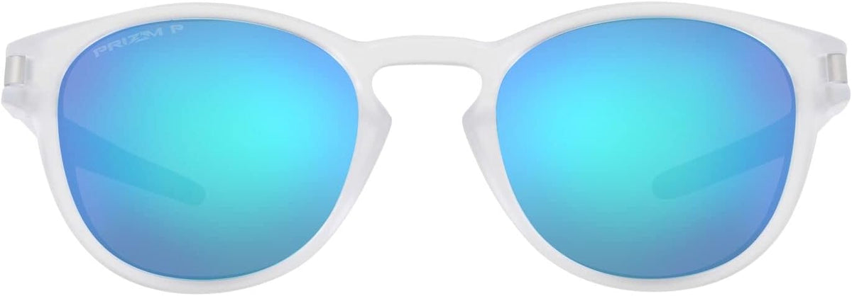 Oakley mens OO9265 latch oval sunglasses front view