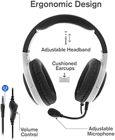 Nyko NP5-5000 headset showing padded ear cups and headband design